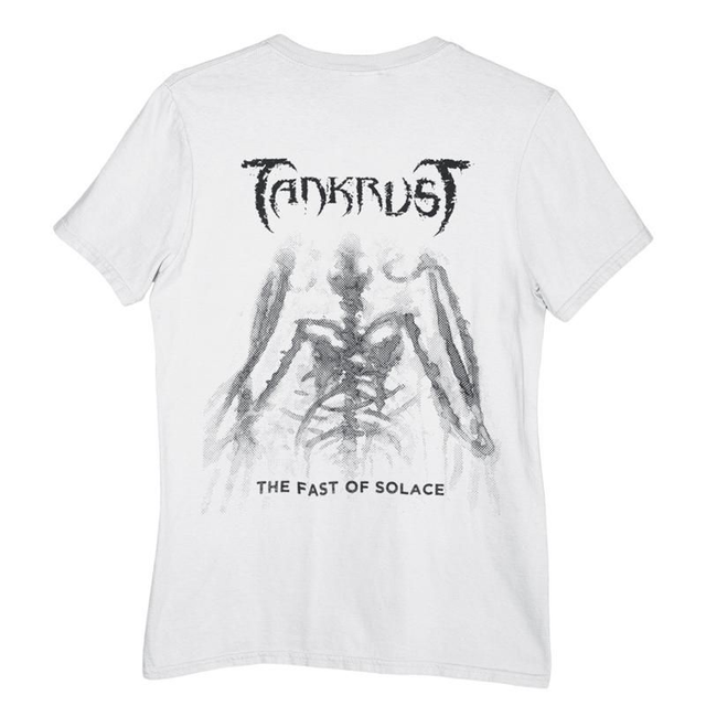 TANKRUST / T-SHIRT THE FAST OF SOLACE WHITE (man&#039;s cut)