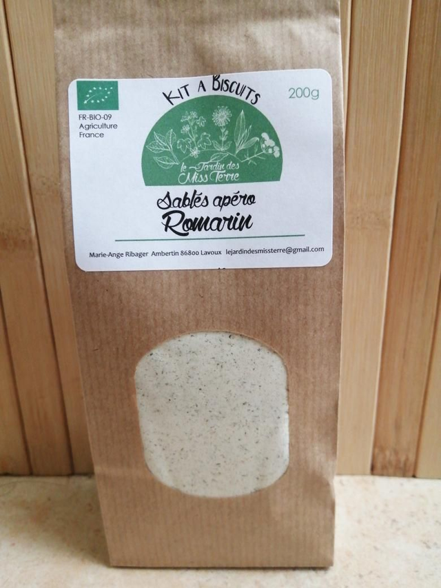 Sablés apéro Romarin 