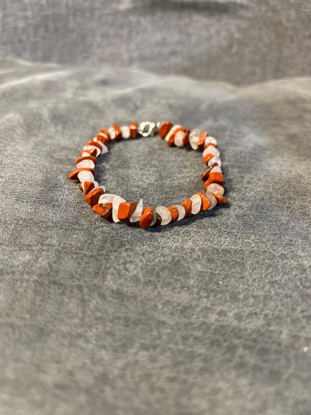 Rose Quartz &amp; Red Jasper