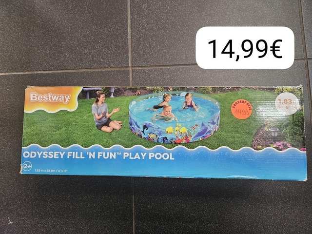 Bestway Odyssey Fill ‘N Fun™ Spielpool – Ø 1,83 m