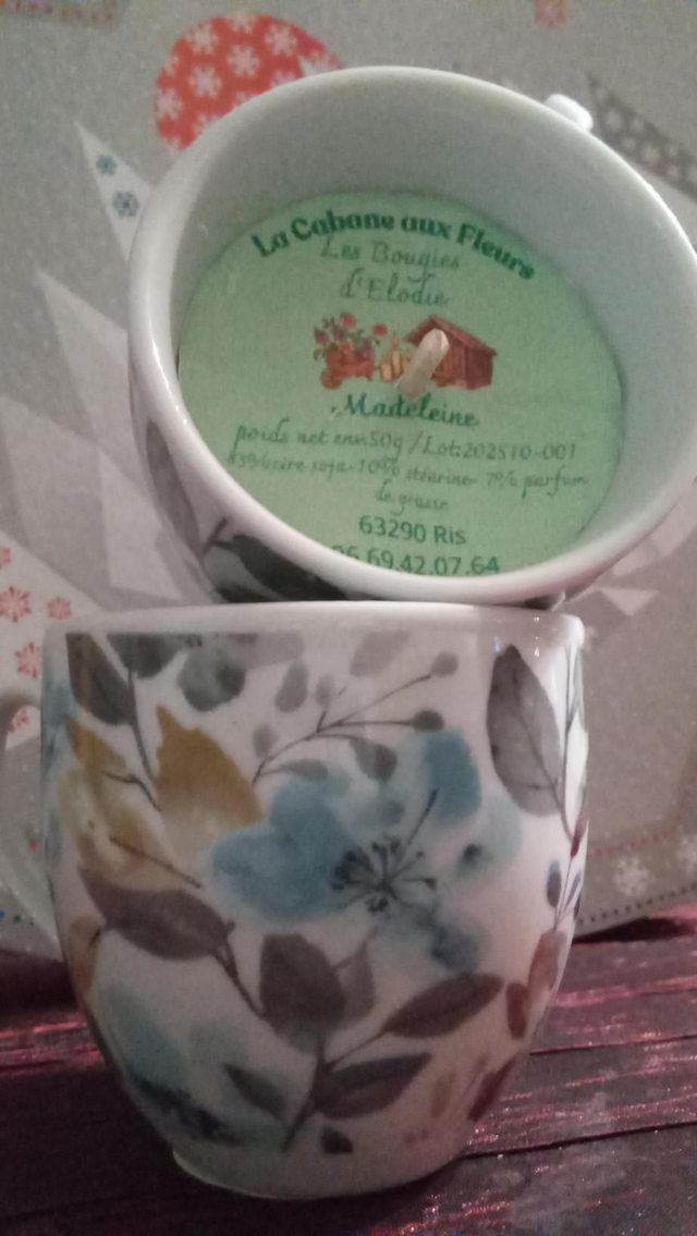 Madeleine tasse 50g