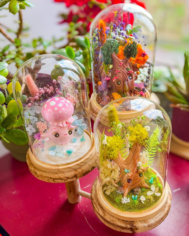 Vénérarbre 63 / Tilly / Cloche en verre