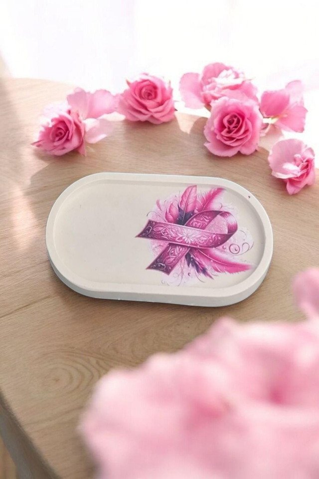 Petit plateau octobre rose