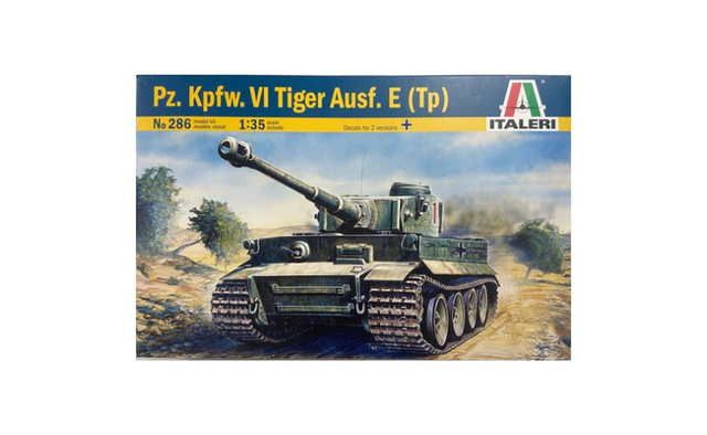 Pz kpfw VI TIGER ausf.E italeri 286 1/35
