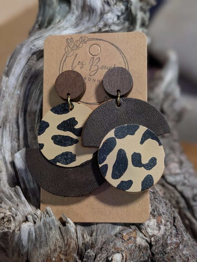 Boucles d'oreilles Collection Asymétrique as021