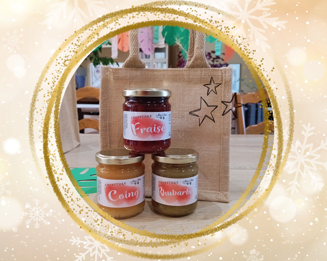 Composition cadeaux, Trio de fruits