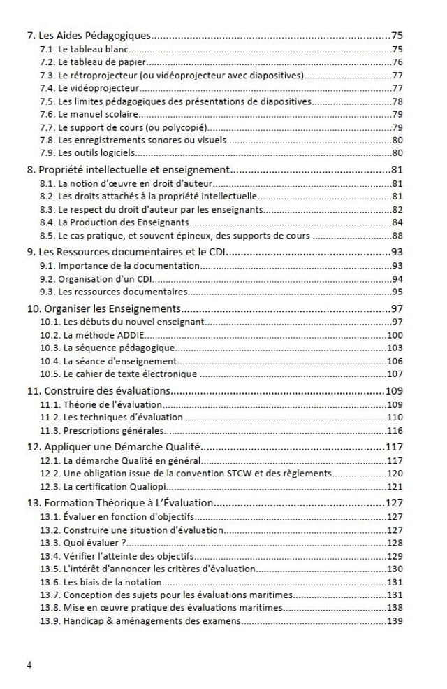 Guide pédagogique à l'intention des Formateurs maritimes