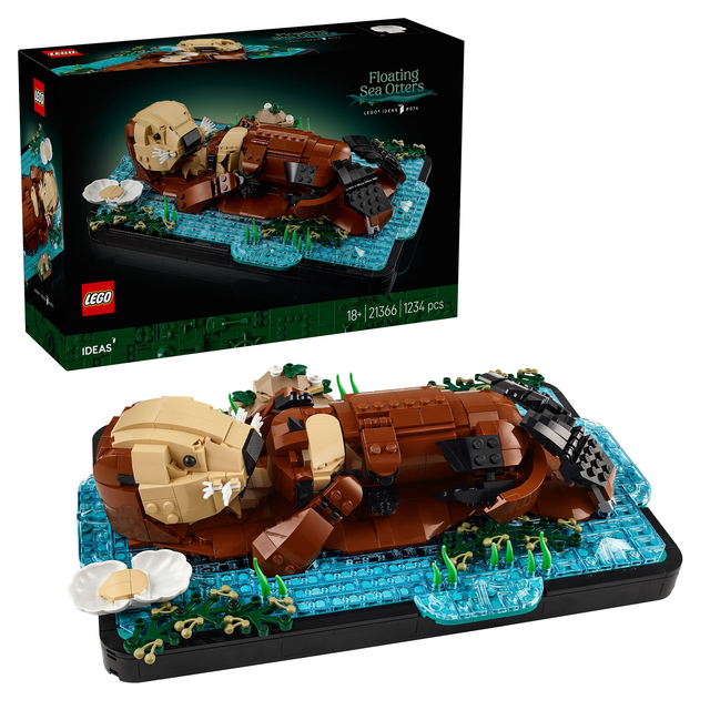 LEGO 21366 Ideas Schwimmende Otter