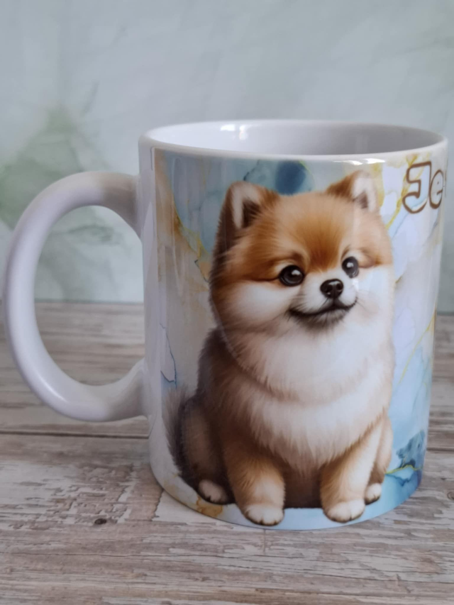 Mug  blanc spitz