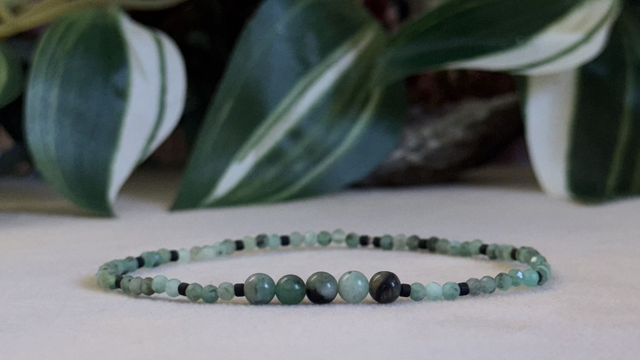 Bracelet | Émeraude - Précieux 1