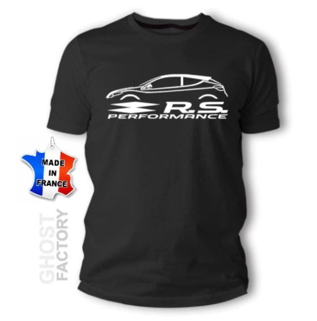 T-shirt Mégane 3 RS silhouette