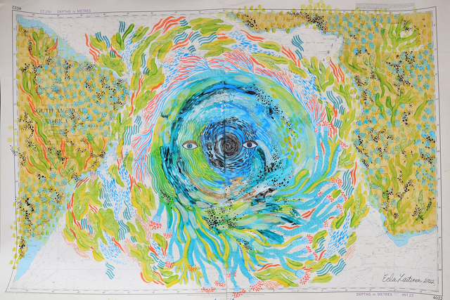 I, sea, you / Collection Minä & Meri / A5, A4, A3, A2 print