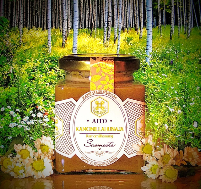 Kamomillahunaja Valmiste