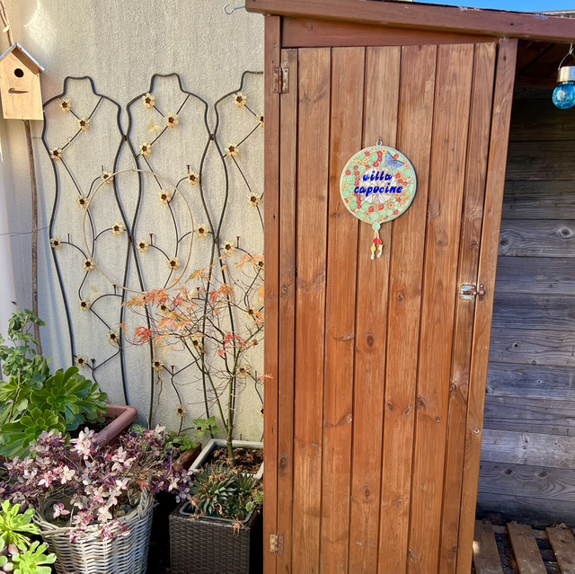 Mosaïque murale « villa capucine »