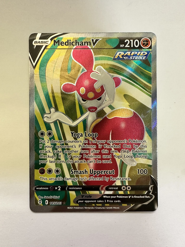 Medicham V – Evolving Skies #185/203 (Full Art)