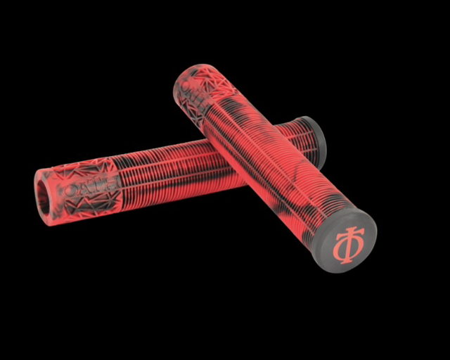 OATH Bermuda Grips 165mm - Black/Red Marble