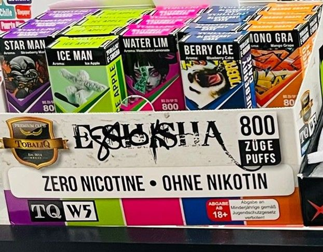 E-Schischa ohne Nikotin