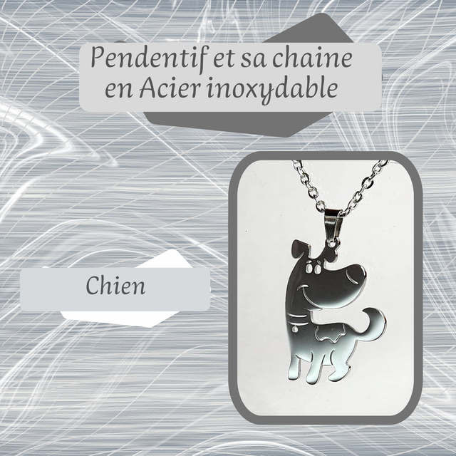 Pendentif L - Chien