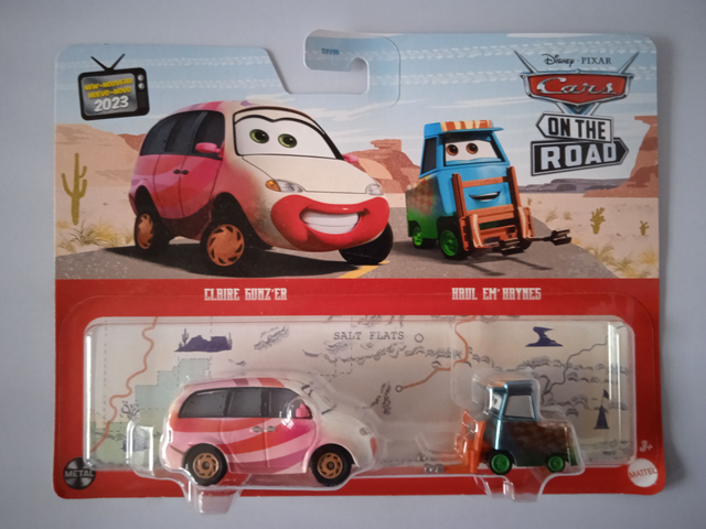 Disney+ Cars on the Road - Claire Gunz&#039;er &amp; Haul Em&#039;Haynes