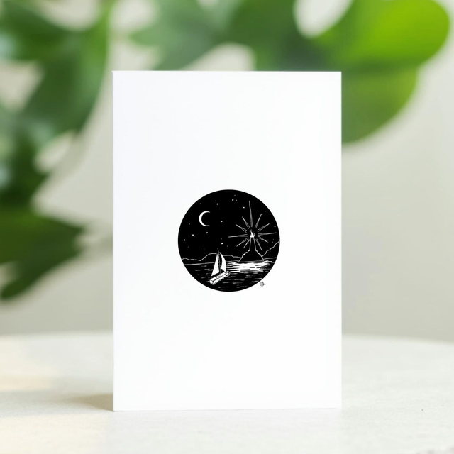 "Feu" Carte postale - 2023