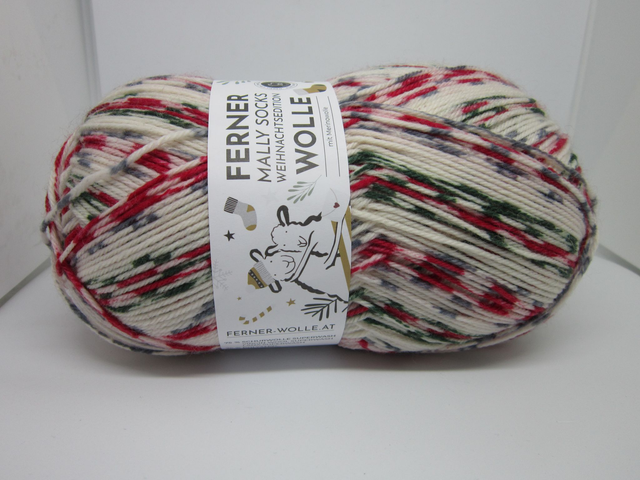 Weihnachtsedition Ferner Mally Socks 6 fädig
