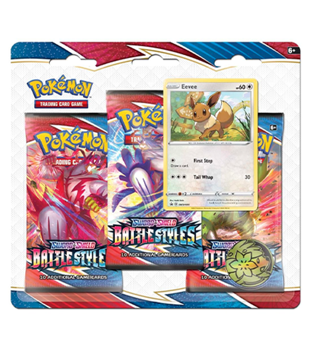 Battle Styles 3 Pack Blister