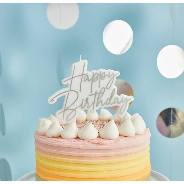 Happy Birthday Candle