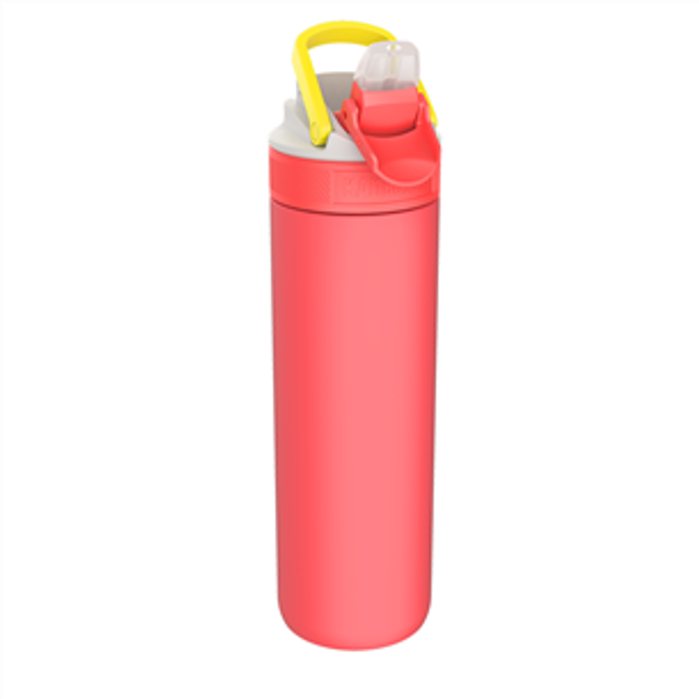 2025 UUS! Kambukka Lagoon Insulated Fluo Fantasy, 600 ml, punane - Veepudel 11-04064 