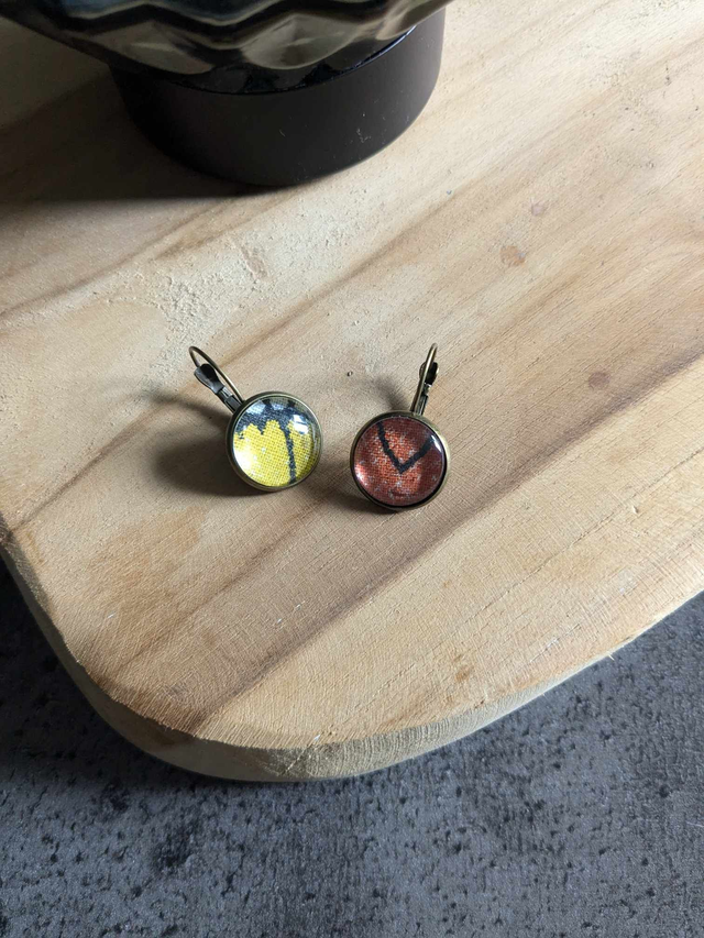 Boucles d'oreilles dormeuses