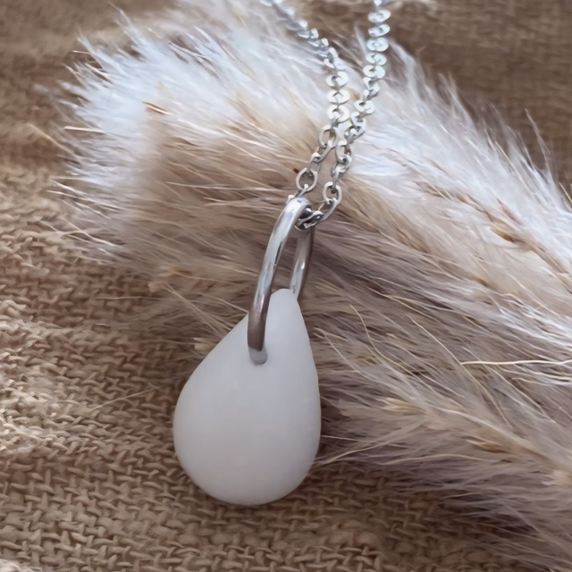 Morsmelkdråpe • 15mm • sølv • Nova