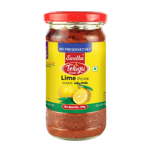 Telugu foods Lime Pickle- 300g 