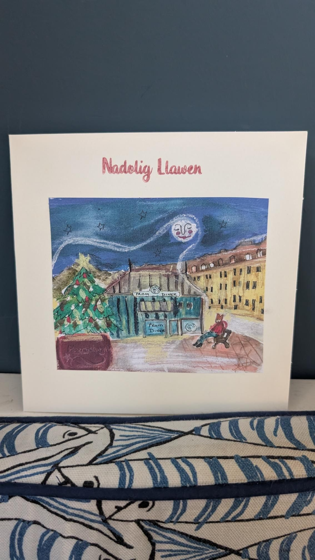 Art Prom Diner Aberystwyth Card Creative Cat&#039;s by Wendy 