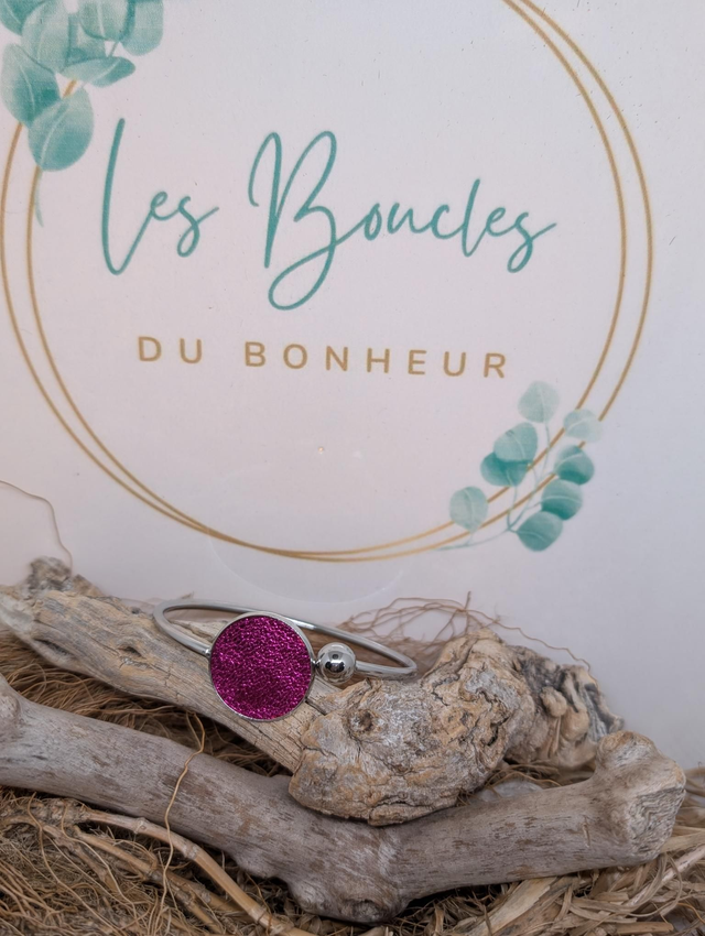 Jonc éphémère fushia