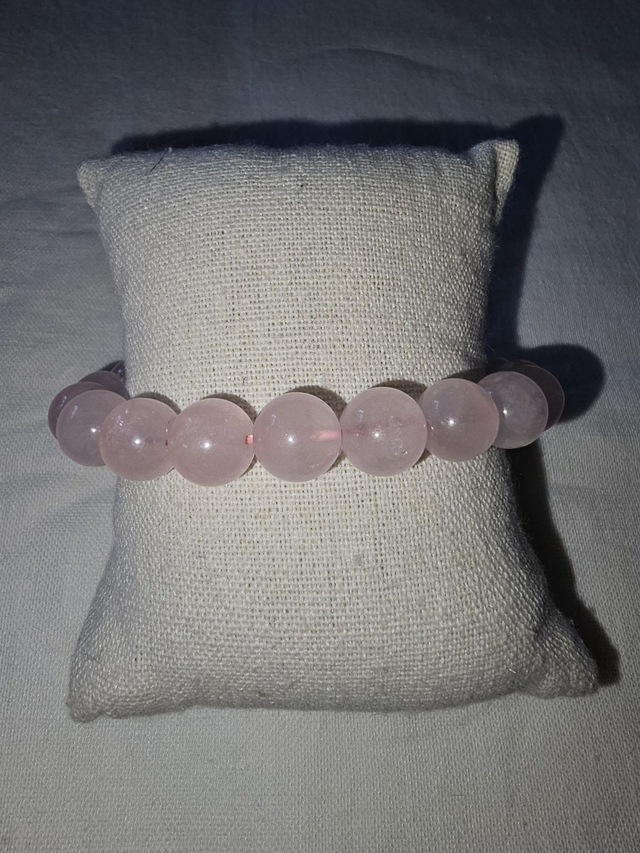 bracelet quartz rose 10MM