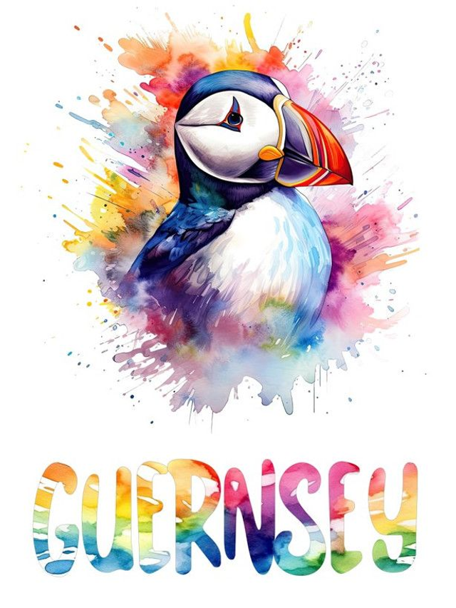 004 - NOTEPAD A6 - SPLASH PUFFIN