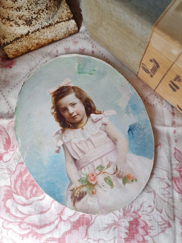 Portrait ancien fillette