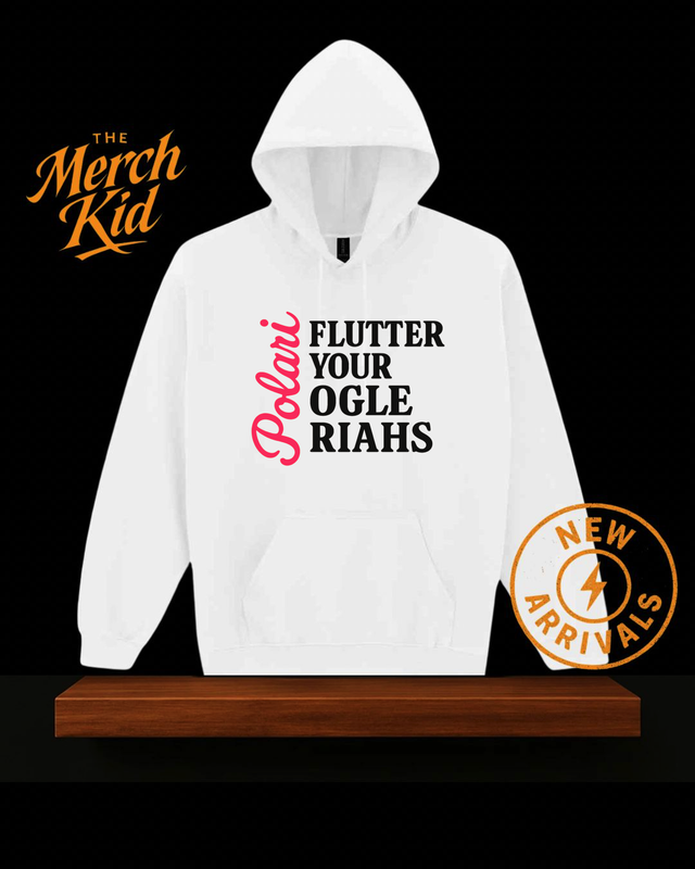 POLARI Flutter your Ogle Riahs Hoodie