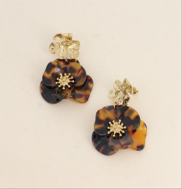 Boucles d'oreilles Flora 