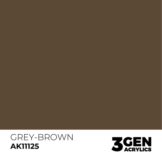 3rd Gen. Acrylics 126 Grey Brown