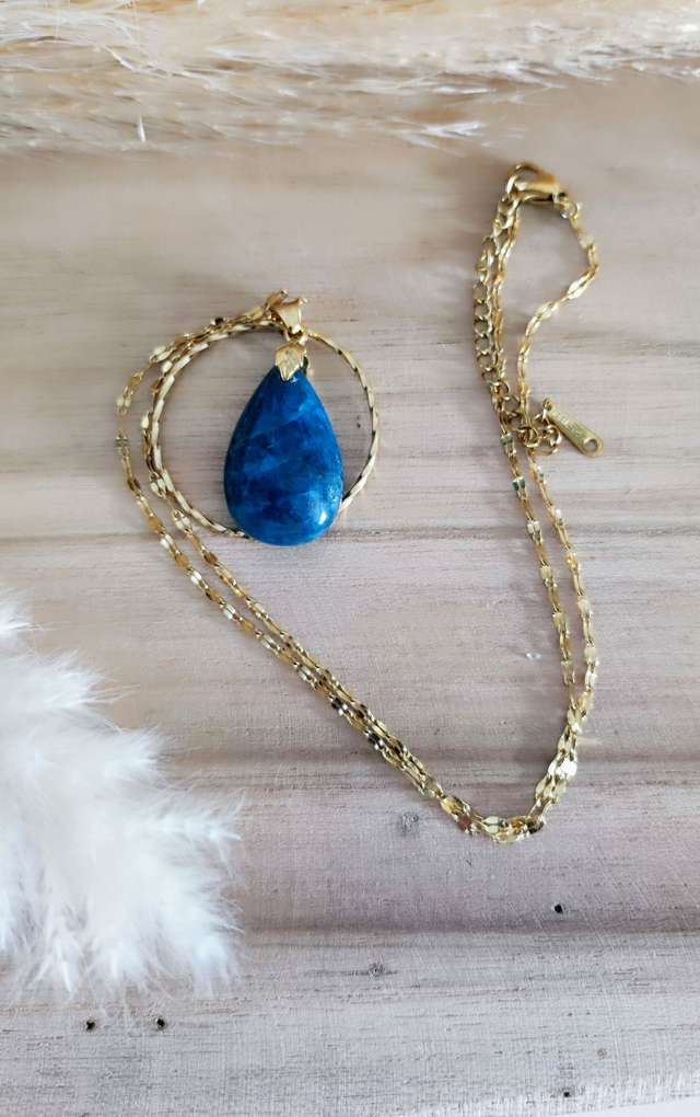 Collier "Évidence" Apatite