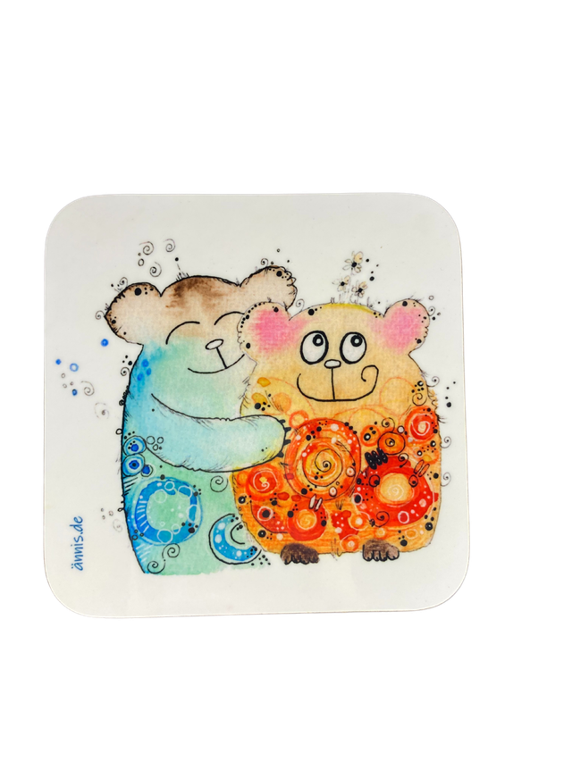 Untersetzer "Bärchenpärchen"