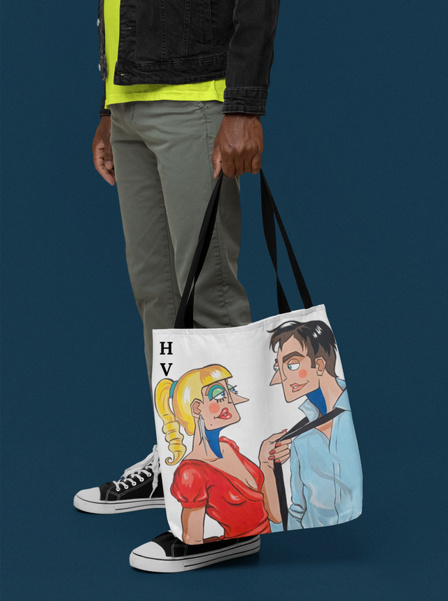 I-a.2 - Grand cabas " Promets-le-moi " à logo