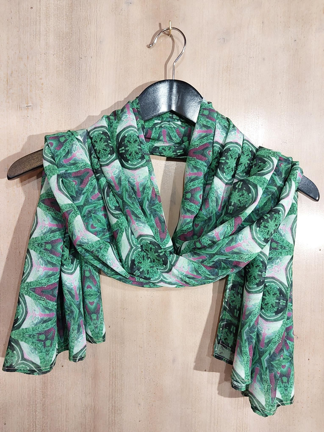 Valencia Vert. Foulard 