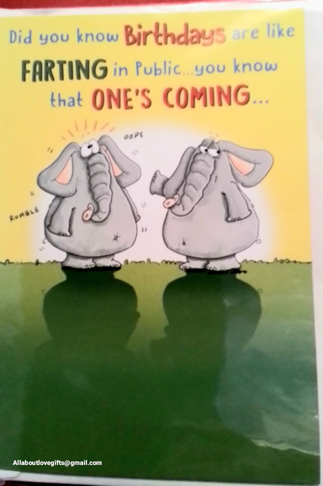 Humour Birthday Card 