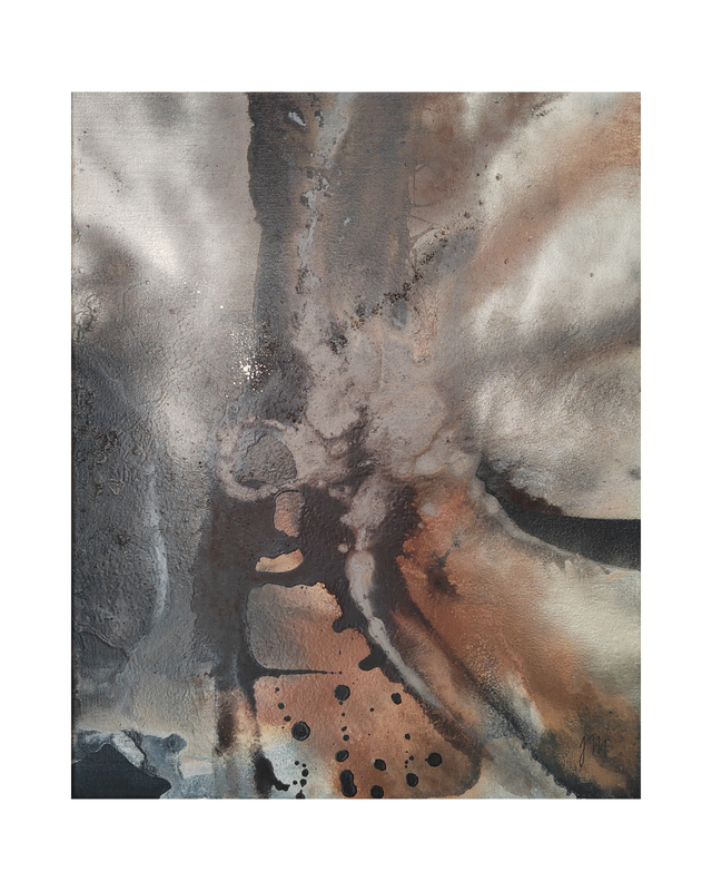 &quot;Elemental flow&quot; - 33 x 41 cm