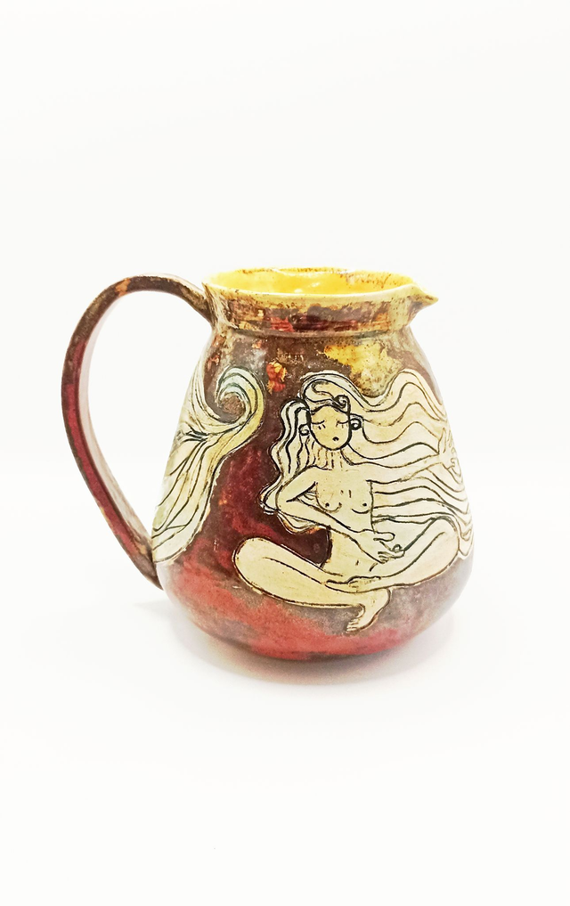 Woman jug