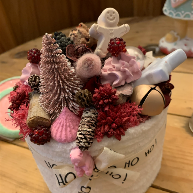 Gâteau de noël PM centre de table