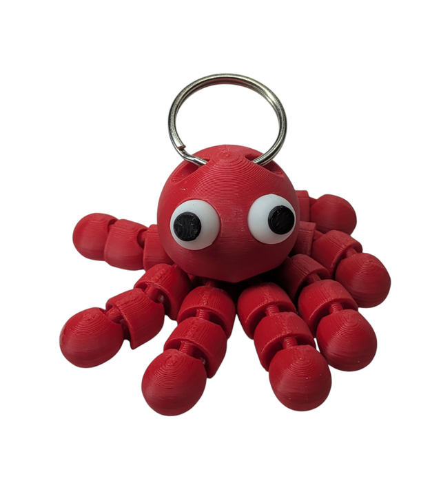 Octopus Red Flexi Buddy  