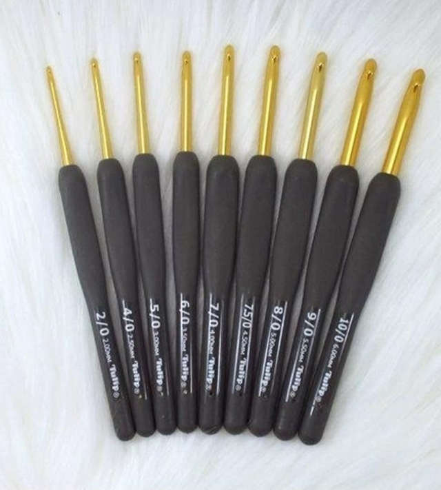 Aguja Ganchillo Tulip Etimo Gold