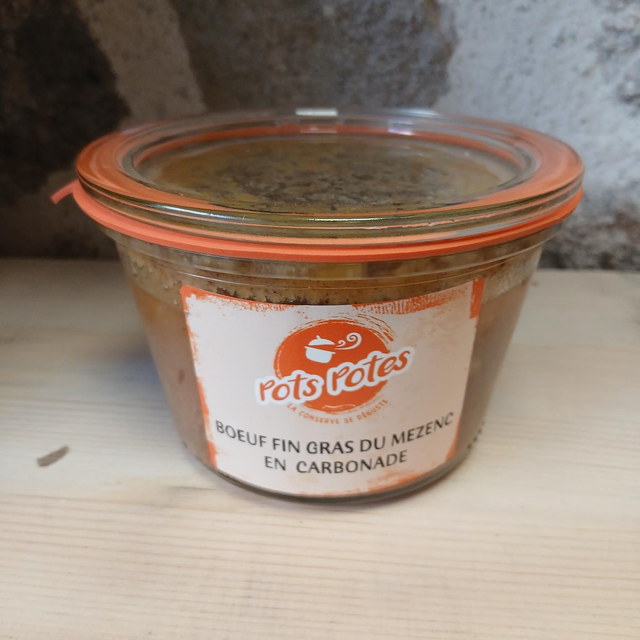 Bœuf fin gras du Mezenc 250g Haute Loire dont 1 euro consigne 